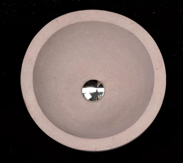 RUPESTRI - Countertop round natural stone washbasin by RAMA 1956 - view 3